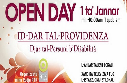 Open Day today at Dar Tal-Providanza in Siggiewi