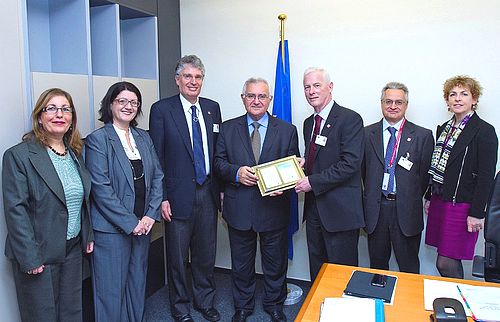 CMEA Delegation meets EU Commissioner John Dalli, MEP