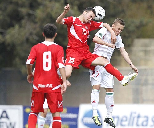 International under 19’s match played at the Gozo stadium
