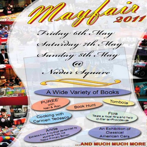 Annual “Mayfair” weekend being held next week in Nadur Annual “Mayfair” weekend being held next week in Nadur