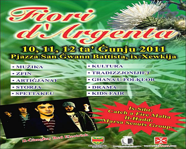 Fiori D’Argenta a festival of culture & traditions in Xewkija
