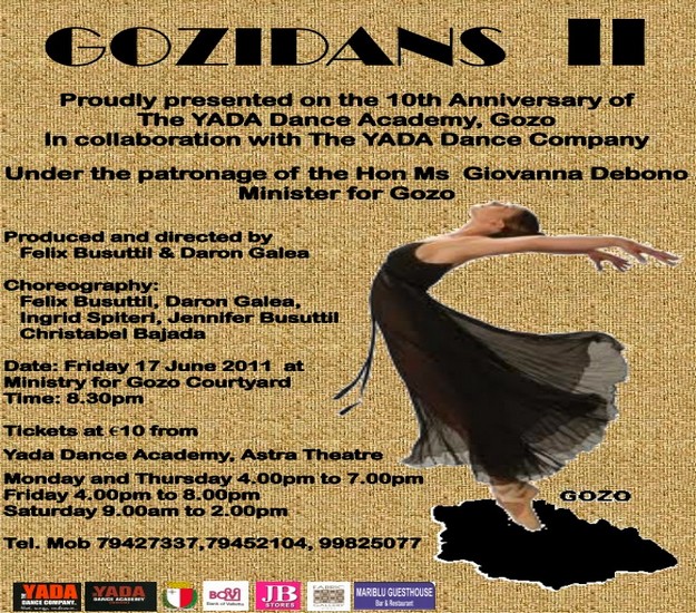 YADA Dance Academy presents GOZIDANS II this Friday