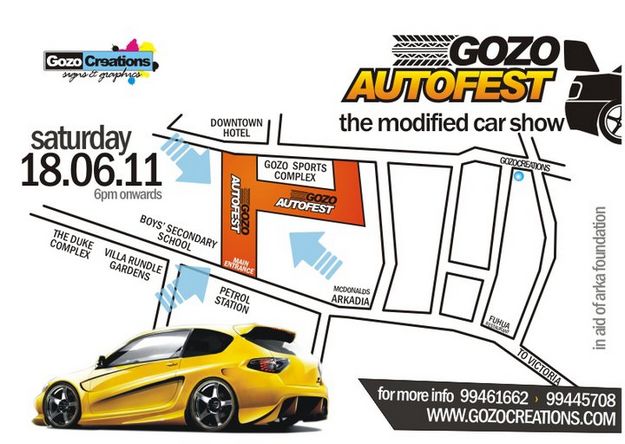 The eighth annual GozoAutofest in aid of Arka Foundation