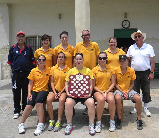 Alligators ladies cricket team win the Summer League title