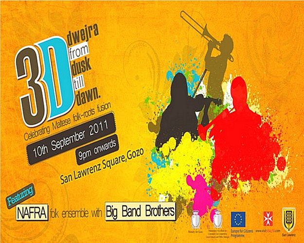 San Lawrenz Spectacular 3D event being held on Saturday