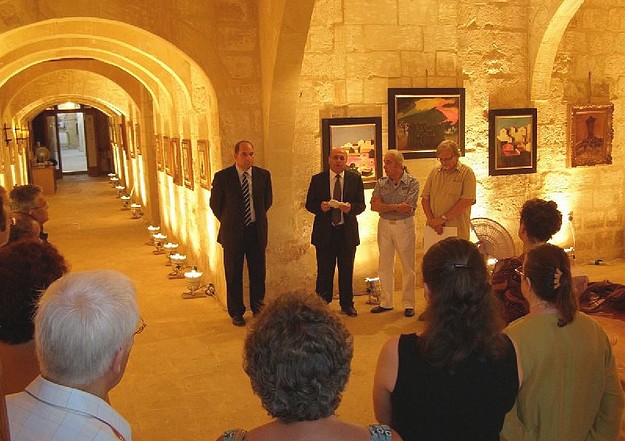 Brass hammering & art exhibition being held at the Cittadella