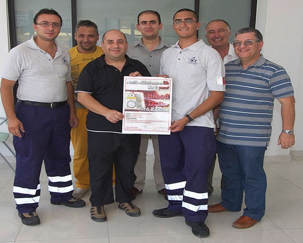 E.R.R.C. Blood Drive event in Marsalforn a huge success