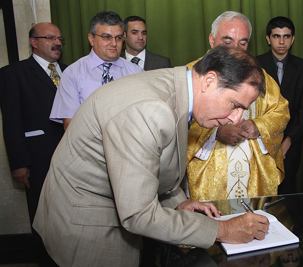 The President of Malta pays a visit to Radju Katidral Gozo