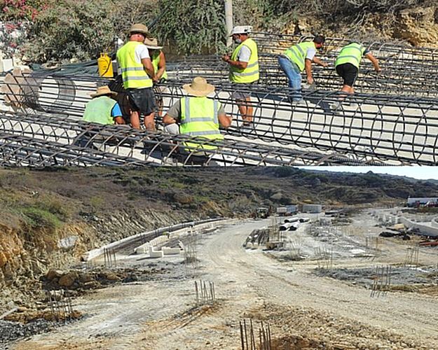 Construction of park underway at the Zewwieqa Waterfront