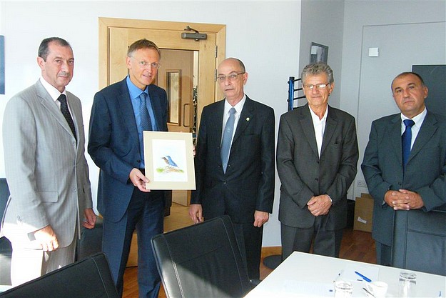 EU Commissioner Potocnik meets delegation from the  FKNK