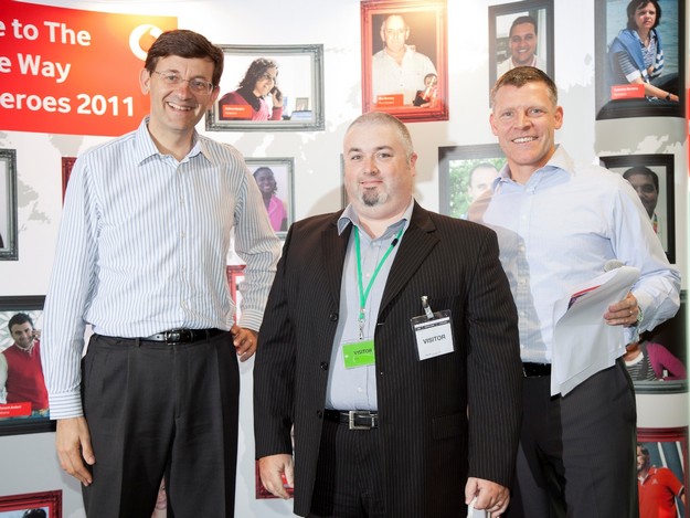 Kevin O’Neill is named as the Vodafone Hero for 2010