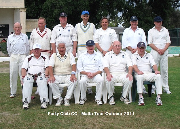 Marsa C.C. win all three games against The Forty Club C.C