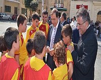 San Lawrenz welcomes President on official visit to village