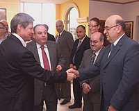 E.U. Commissioner Mr Dacian Ciolos visits Magro Brothers E.U. Commissioner Mr Dacian Ciolos visits Magro Brothers