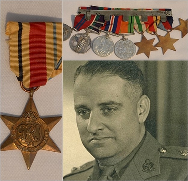 Donation of a set of medals to the National War Museum