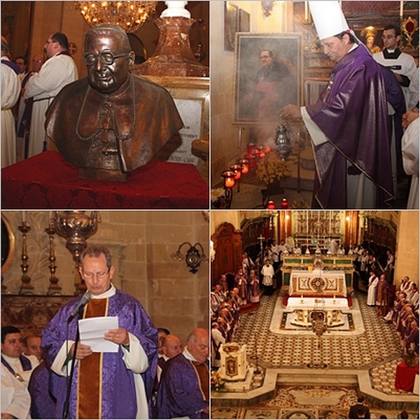 1st anniversary of the death of Mgr Nicholas Cauchi marked
