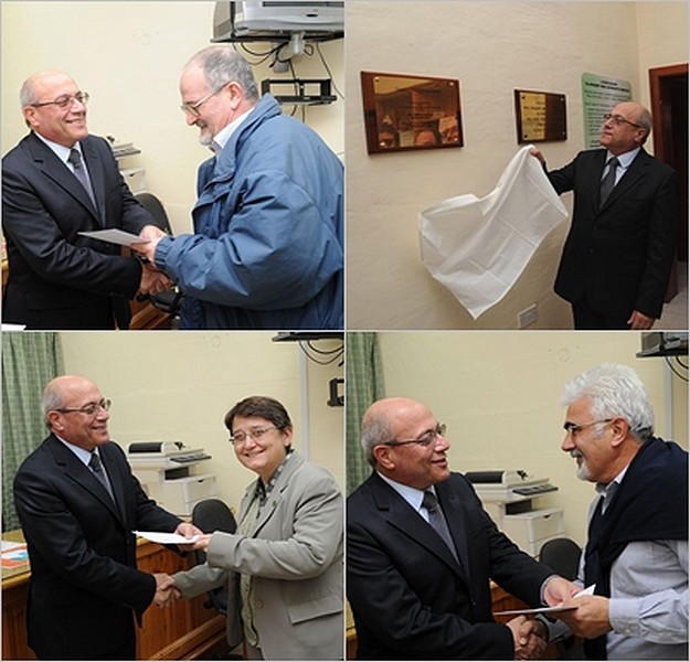Plaque unveiled at Gozo’s NGO Centre for the EYV 2011