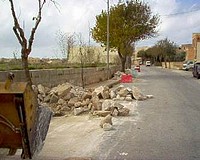 Major roadworks get underway in Triq San Lawrenz
