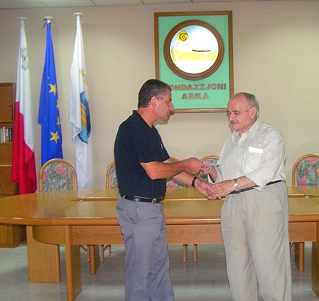 The Water Services Corporation raise funds for Arka Gozo The Water Services Corporation raise funds for Arka Gozo