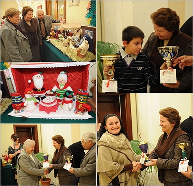 Trophies awarded at the annual Christmas Exhibition