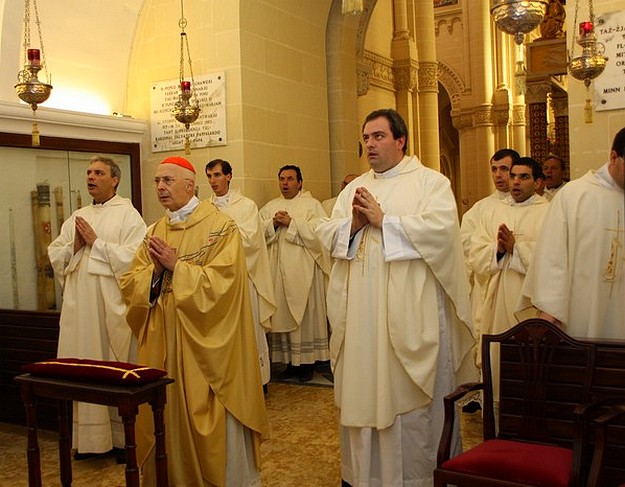Cardinal Angelo Bagnasco pays a visit to Ta’ Pinu Sanctuary