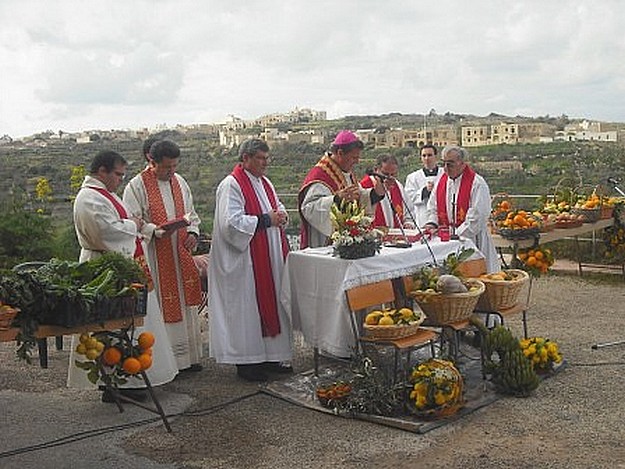 The Feast of St Blaise celebrated at San Blas in Nadur
