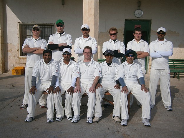 Marsa C.C. win against a visiting team from the M/Y Aviva