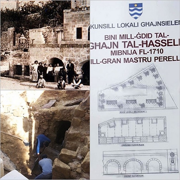 Work starts on Ghajnsielem’s historic ‘Ghajn tal-Hasselin’