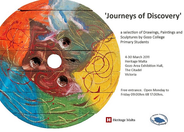 Art works selection by Gozo College Primary School students