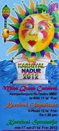 Nadur Carnival 2012 activities get underway this Saturday