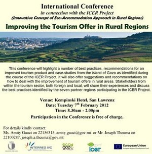 Conference on Improving the Tourism Offer in Rural Regions