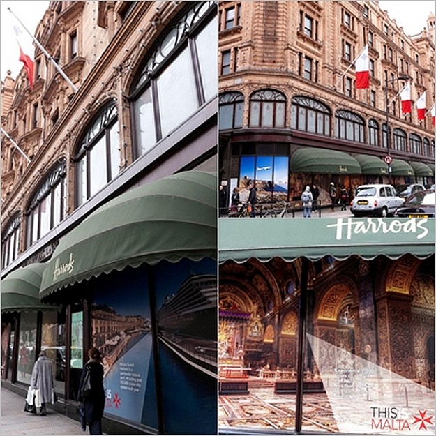 Harrods is showcasing Gozo and Malta throughout March Harrods is showcasing Gozo and Malta throughout March