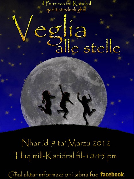 Veglia alle Stelle on Gozo with Grupp Zghazagh tal-Katidral