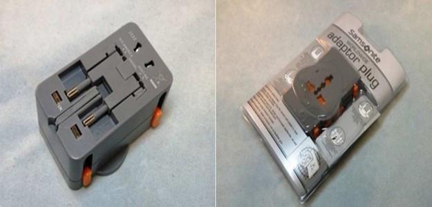 Safety issues related to the ‘Samsonite’ electrical adaptor