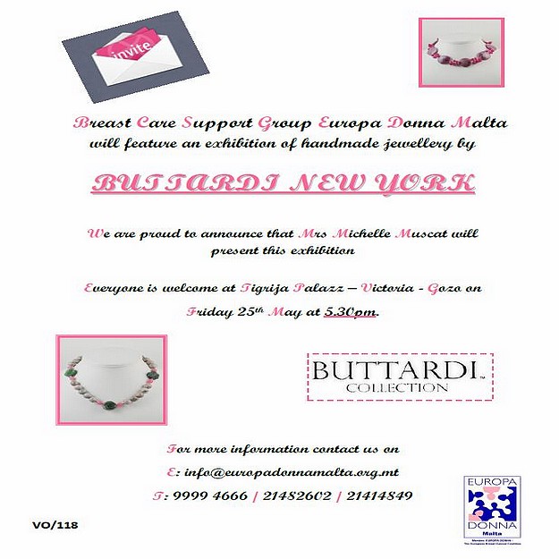 Buttardi New York jewellery exhibition being held in Victoria Buttardi New York jewellery exhibition being held in Victoria