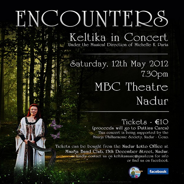Keltika Concert to be held in Nadur in aid of Puttinu Cares