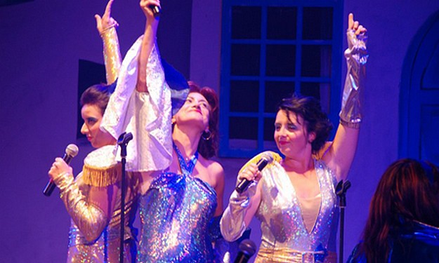 Excerpts from the Mamma Mia musical at Notte Gozitana