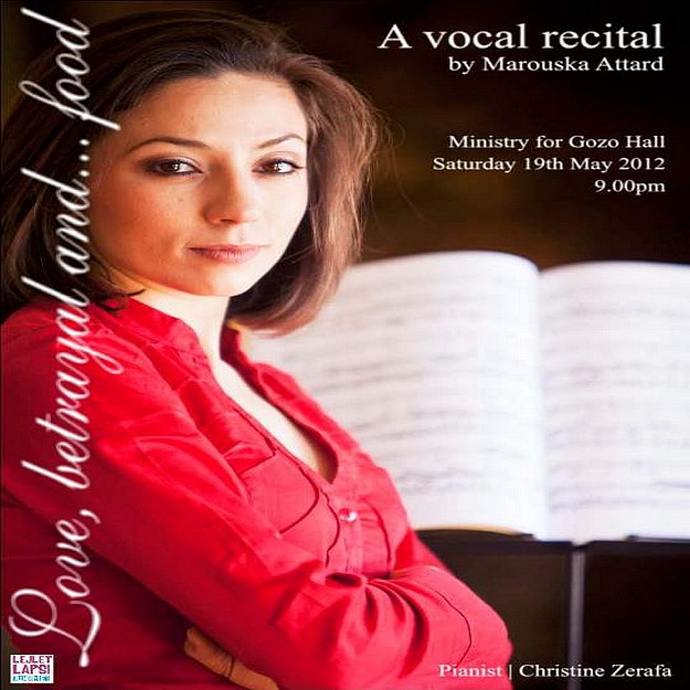 Soprano Marouska Attard in concert for Notte Gozitana Soprano Marouska Attard in concert for Notte Gozitana
