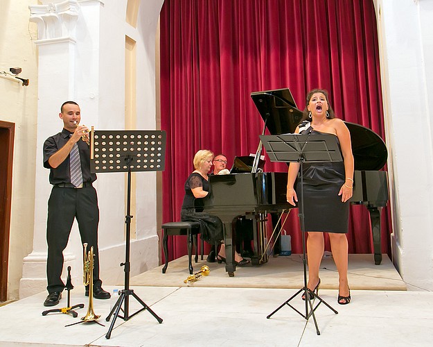 An evening of ‘Festive Arias’ held at the Ministry for Gozo