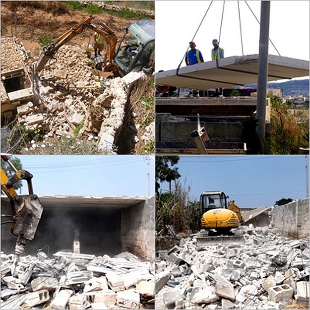 MEPA take direct action in Gozo at sites in Qala and Kercem