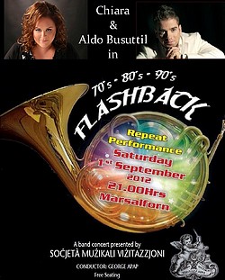 Music of the 70’s 80’s and 90’s in Marsalforn this Saturday