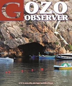 26th edition of the Gozo Observer, a Gozo Campus journal
