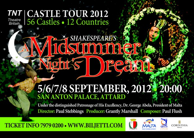 TNT Theatre Britain to perform ‘A Midsummer Night’s Dream’