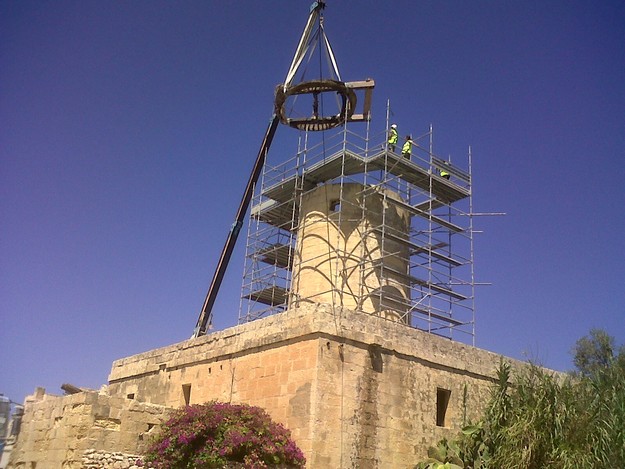 Ta’ Kola Windmill restoration project now in the final stages