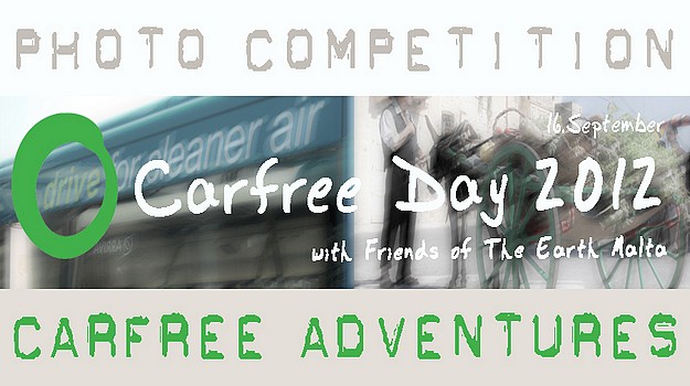 Friends of the Earth Malta Car Free Day photo competition