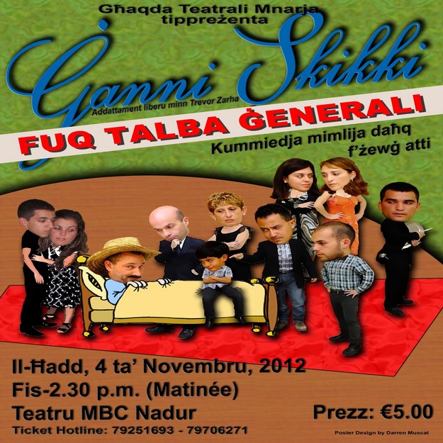 Report performance of ‘Ganni Skikki’ this Sunday in Nadur