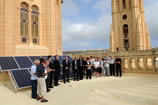 Alternative energy project underway at Ghajnsielem Parish