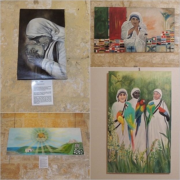 Art exhibition at the Cittadella on Mother Teresa of Calcutta