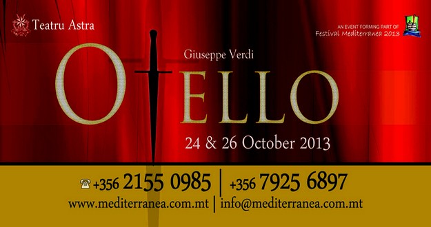 ‘Otello’ opens theatre season 2013 at Teatru Astra in Gozo