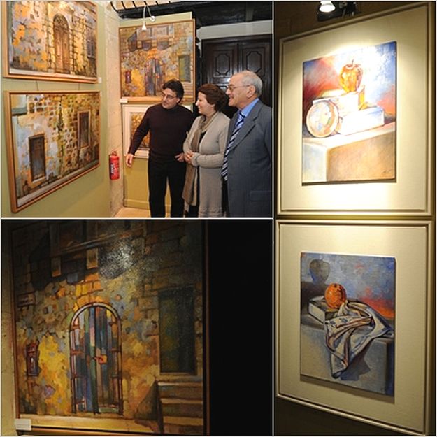 George Scicluna exhibition inaugurated at Banca Giuratale George Scicluna exhibition inaugurated at Banca Giuratale